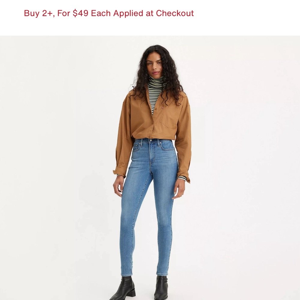 Women’s Levi’s 721 High - Rise Skinny Jean